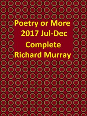 cover image of Poetry or more